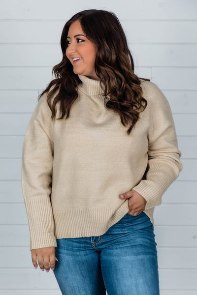 If You'll Love Me Taupe Sweater
