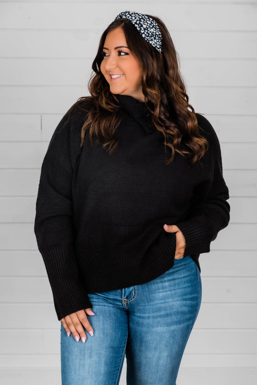 If You'll Love Me Black Sweater
