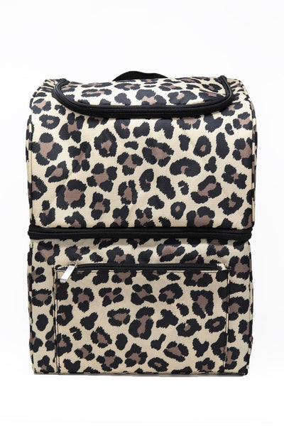 Tropical Breeze Animal Print Cooler Backpack