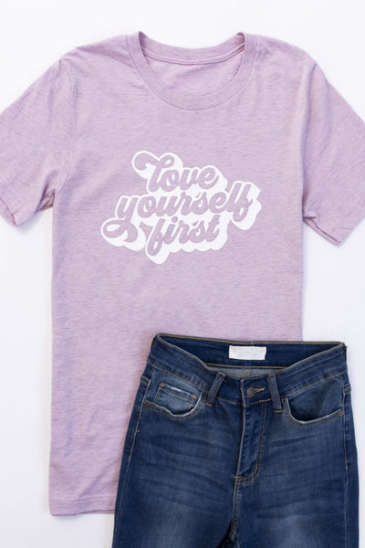 Love Yourself First Graphic Tee