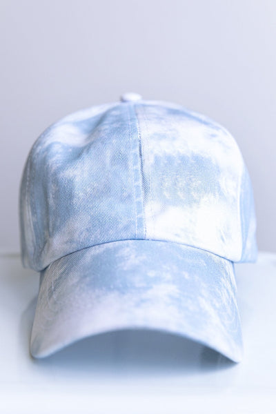 Lounging Life Tie Dye Hat Blue