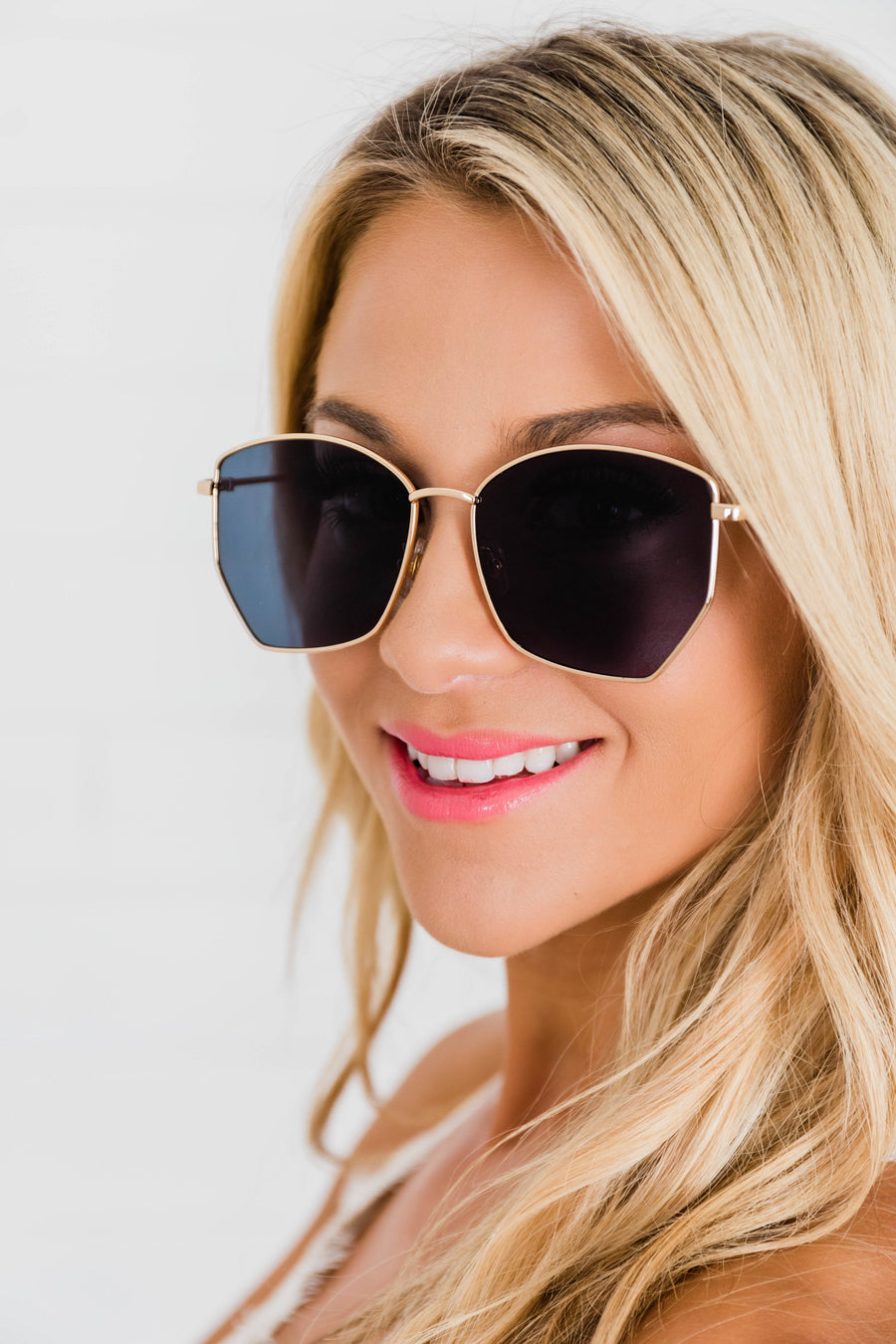 Sunburst Love Sunglasses Gold