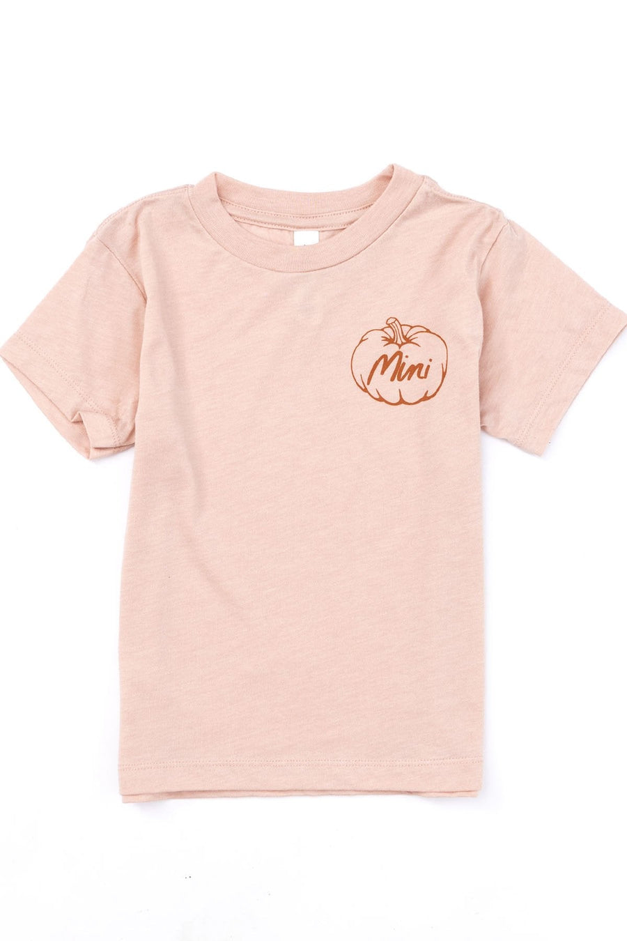Mini Pumpkin Peach Graphic Toddler Tee