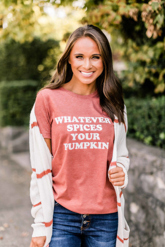 Whatever Spices Your Pumpkin Graphic Tee