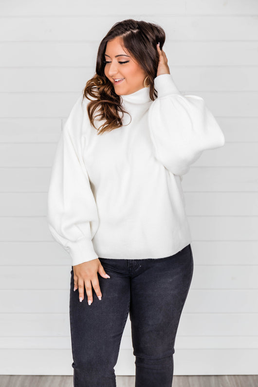 All My Heart Is Yours Cream Sweater
