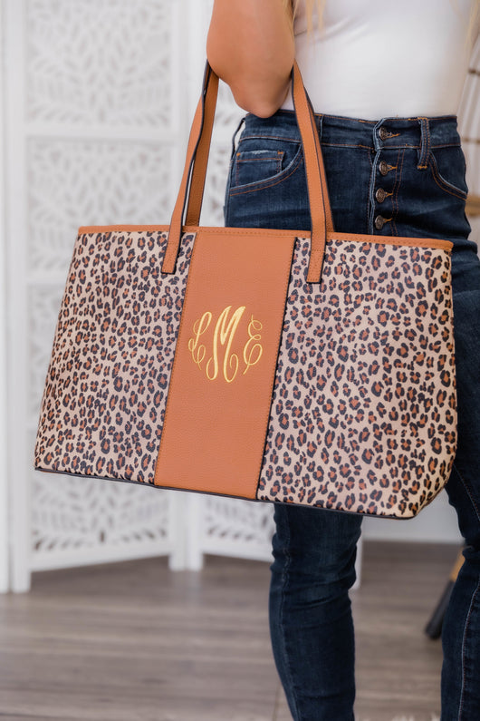 All Over The World Animal Print Tote