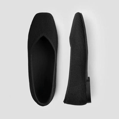 Square-Toe Flats