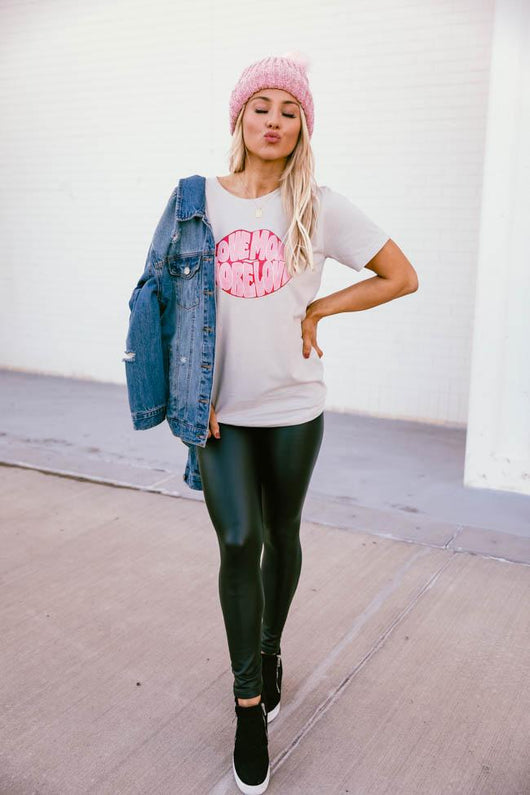 Love More, More Love Graphic Heather Dust Tee