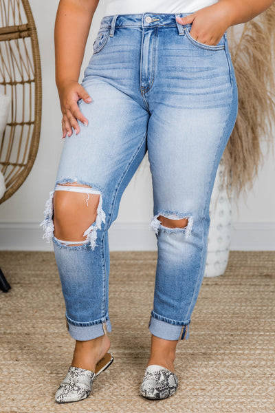 Lesley High Waisted Mom Jeans