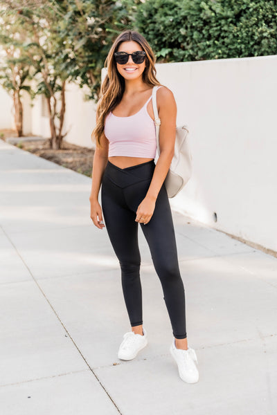 Let's Seize The Day Mauve Bra Top