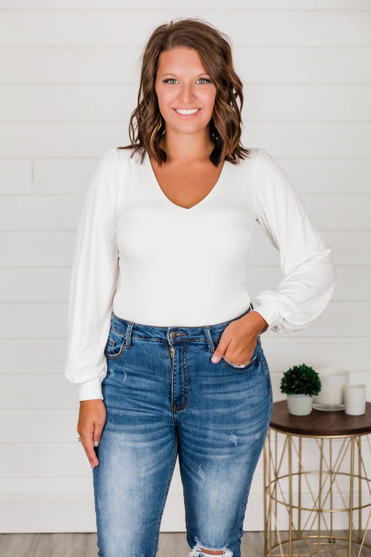 Nothing But The Best White Bodysuit
