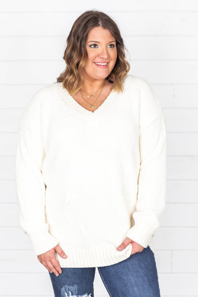 Without A Doubt Ivory Sweater