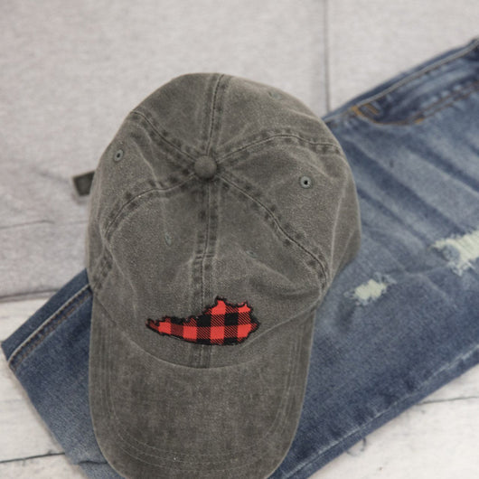 State Outline Applique Baseball Cap