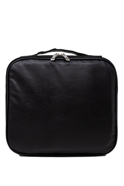 No Time To Spare Black Makeup Bag