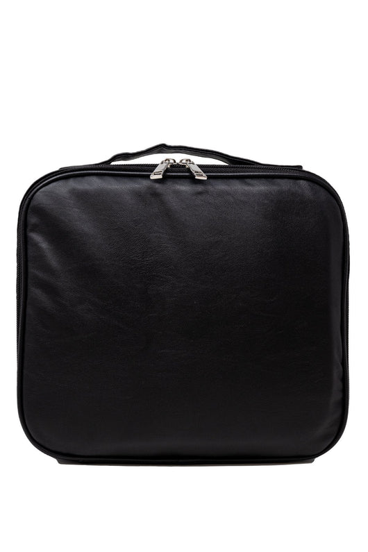 No Time To Spare Black Makeup Bag