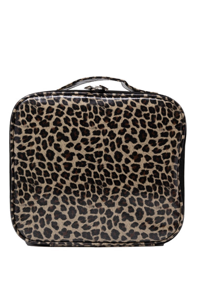 No Time To Spare Animal Print Makeup Bag