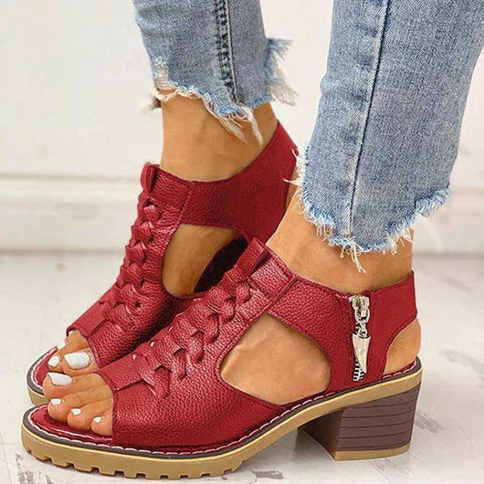 Thalia Stability Comfort Heel Sandal