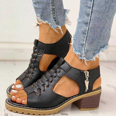 Thalia Stability Comfort Heel Sandal
