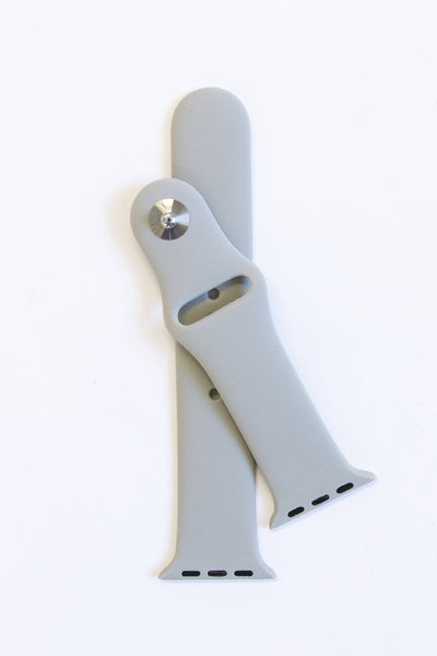 Arrive In Time Grey Watch Band